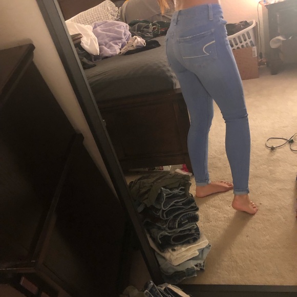 american eagle jeggings - Picture 2 of 4